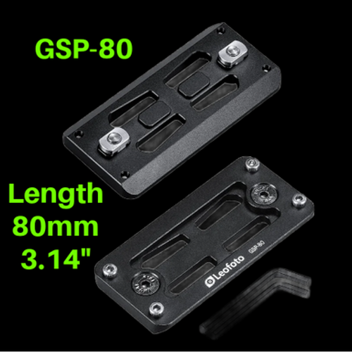 Leofoto Arca Swiss to MLOK Plates (80, 140 & 240mm)