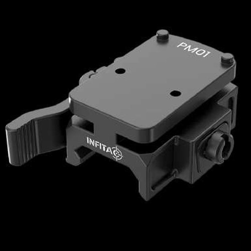 Infitac Quick Release Picatinny Rail Mount with RMR footprint PM01 |Dark Night Outdoors