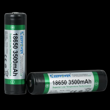 Low Temperature Keeppower 18650 3500mAh Protected Li-ion