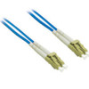 1m LC-LC 62.5/125 OM1 Duplex Multimode PVC Fiber Optic Cable - Blue