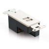 2-Port USB 1.1 Over Cat5 Superbooster Extender Wall Plate Receiver