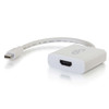 4K Mini DisplayPort to HDMI Active Adapter Converter - White