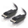 6ft DisplayPort Cable with Latches M/M - Black