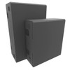 Hlp6U31Bk 6U 31"H Low Profile Wall Mount Cabinet