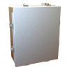 1414N4Alk N4X J Box, Lift Off Cover w/Panel - 12 x 10 x 5 - Alum