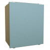 1414O10 N12 J Box, Lift Off Cover w/Panel - 16 x 14 x 10 - Steel/Gray