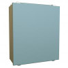 1414O6 N12 J Box, Lift Off Cover w/Panel - 16 x 14 x 6 - Steel/Gray