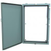 1418N4L6 N4 Wallmount Encl w/Panel - 36 x 24 x 6 - Steel/Gray