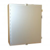 1418N4Sse8 N4X Wallmount Encl w/Panel - 24 x 20 x 8 - 304 Ss