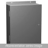 1420C7 N1 Wallmount Encl w/Panel - 20 x 16 x 7 - Steel/Gray