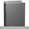 1420D7 N1 Wallmount Encl w/Panel - 20 x 20 x 7 - Steel/Gray