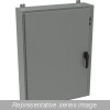 1447Sb10Hk N4 Disconnect Encl w/Panel And Handle - 24 x 21-3/8 x 10 - Steel/Gray