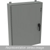 1447Se12Hk N4 Disconnect Encl w/Panel And Handle - 30 x 25-3/8 x 12 - Steel/Gray