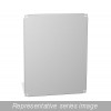 20P3422 Panel 34 x 22 - Fits Encl. 36 x 24 - Steel/Wht