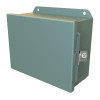 Hj683Hlp N4,12 J Box Hinged - 6x8x3.5 - Steel/Gray