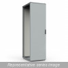 Hme1868 Modular Single Door Encl - 1800 x 600 x 800 - Steel/Lt Gray