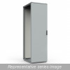 Hme2066 Modular Single Door Encl - 2000 x 600 x 600 - Steel/Lt Gray