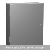 N1A36309 N1 Enclosure w/Panel - 36 x 30 x 9 - Steel/Gray