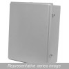 Pj242410Rlw N4X Wallmount Encl - 24 x 24 x 10.13 - Fiberglass