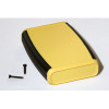 1553Bylbk Yellow Abs w/ Black Soft Side Hand Held Enclosure 4.62x3.11x0.95