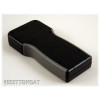 1553Ttbkbat Black Abs w/ Battery Door And Grey Tpe Side Hand Held Enclosure 6.50x3.13x1.10