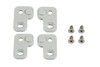 1554Ft-Xy Set Of 4 Polycarb Plastic Mounting Feet For 54X/Y Enclosure