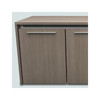 C5 Credenza Modern Aluminum Handle for Thermolaminate Wood Kits
