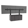 C5 Credenza Dual X-Large Display Mount for up to 90" Displays & 75" from the floor