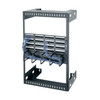 WM Series Open Frame Wall Rack - WM-8-12