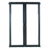 AisleLok 10155 42U to 45U 6ft Sliding Doors Black