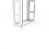 CMR-45U10-W-SQM6 Open Frame 4 Post Rack Winter White