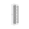 45U x 8"W x 24"D Front and Rear White Cable Manager VCM-45U-0812FR-W