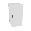 25U  WMCM White Solid Door Wall  Mount with SEAL Combo and Cable Bar
