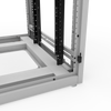 44U 24W 36D White E Cabinet with Mesh Doors and M6 Mounting