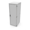 44U 29W 32D White E Cabinet with Plexi Front / Solid Rear and #10-32 Mounting