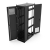 45U 24W 42D Nema 12 Free Standing Server Rack with 295 CFM Fan - M6 Mounting