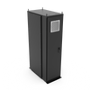 45U 24W 42D Nema 12 Free Standing Server Rack with 368 CFM Fan - 10-32 Mounting