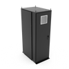 45U 30W 42D Nema 12 Free Standing Server Rack with 368 CFM Fan - M6 Mounting