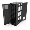 45U 30W 42D Nema 12 Free Standing Server Rack with 368 CFM Fan - M6 Mounting