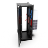 45U 30W 42D Nema 12 Free Standing Server Rack with 17k BTU AC Unit - 10-32 Mounting