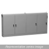 Uhdm724118Sftc N12 Modular Disconnect Enc w/Panel - 72.13 x 40.75 x 18.13 - Steel/Gray