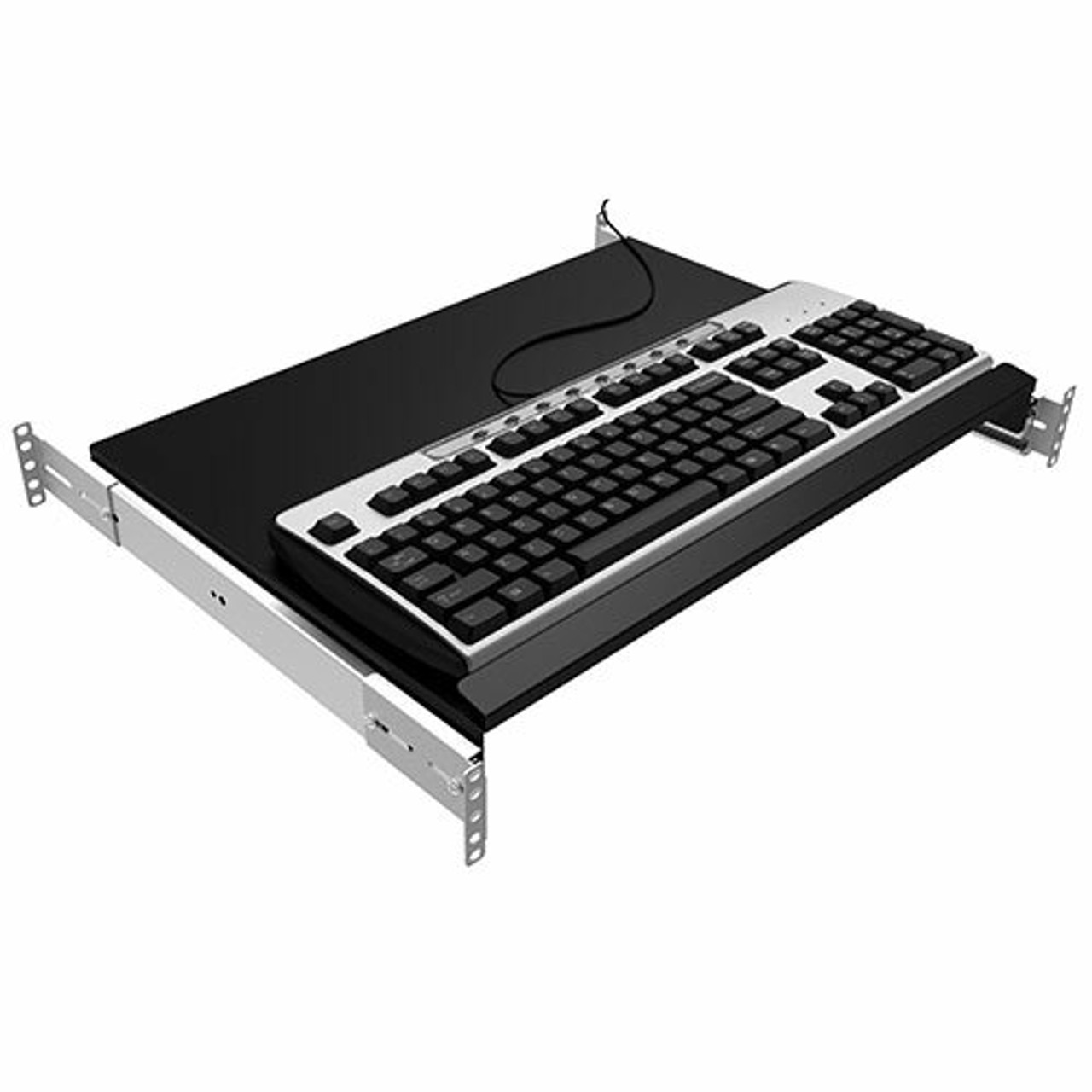 1U Rack Mount Sliding Keyboard Drawer 19 Keyboard Tray