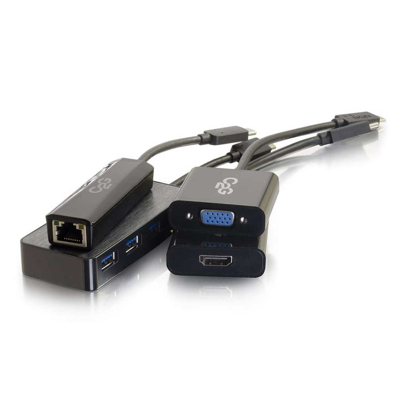 ADAPTADOR CABLE 3.0 USB A HDMI + VGA