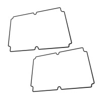 1550Z124Gasket 1550Z Replacement Gasket Kit, Ip66 Protection, 2Pack