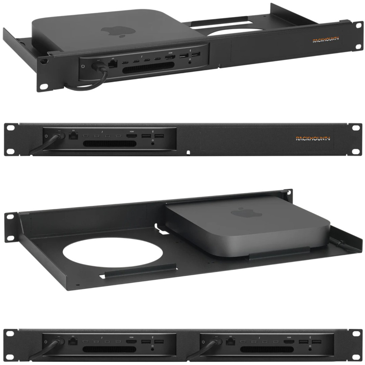 RACKMOUNT RM-AP-T1 Mac mini専用ラック Amazon | Rackmount.IT RM-AP-T1 - ラックマウントキット Apple