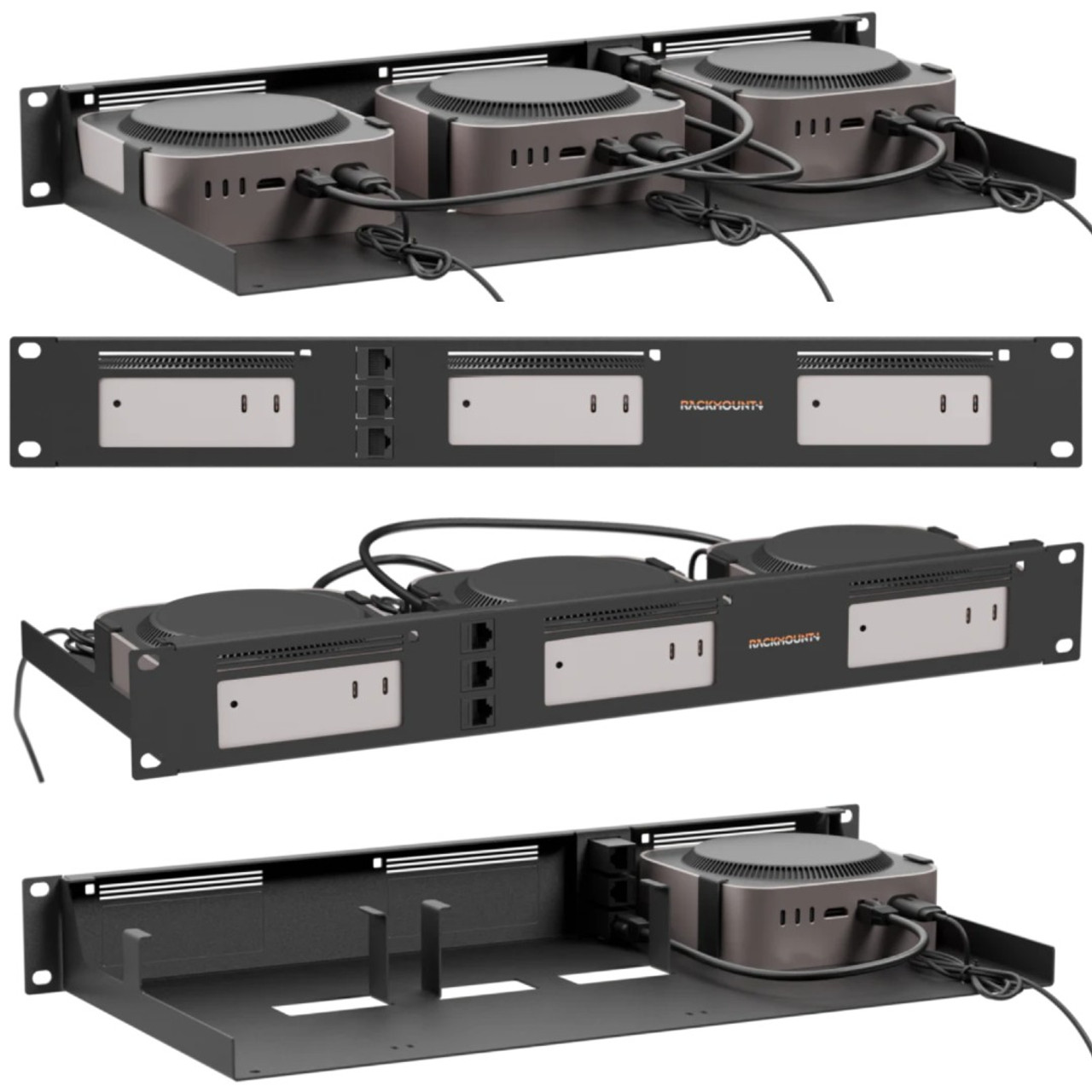 RACKMOUNT RM-AP-T1 Mac mini専用ラック Amazon | Rackmount.IT RM-AP-T1 - ラックマウントキット Apple