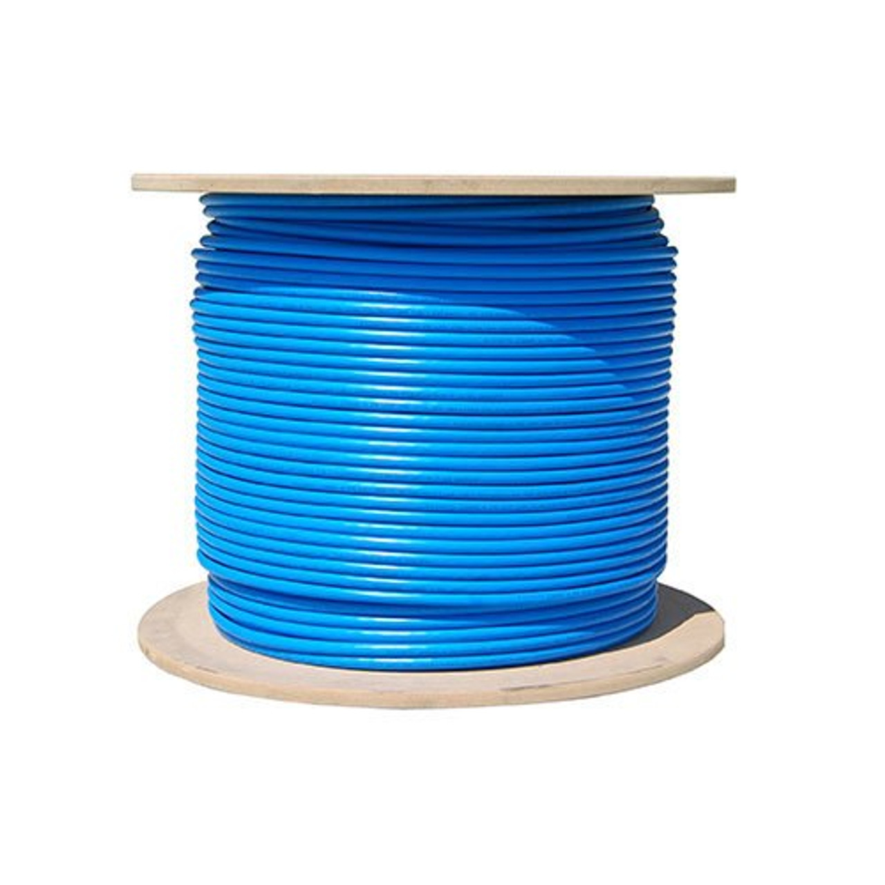 1000ft Plenum Blue Cat6 Solid Ethernet Cable