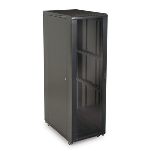 Kendall Howard 3101-3-001-42 - 42U LINIER Server Cabinet - Glass/Solid Doors - 36" Depth