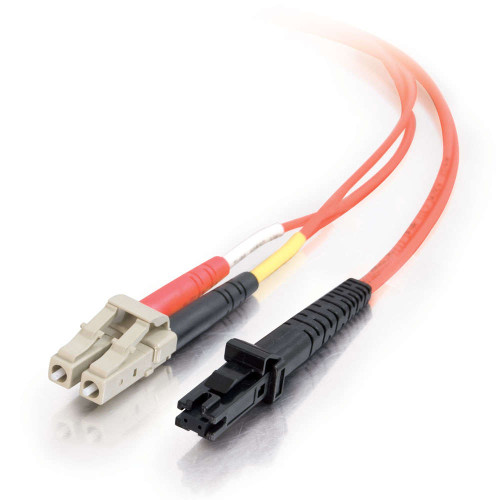 3m MTRJ-LC 62.5/125 OM1 Duplex Multimode PVC Fiber Optic Cable - Orange