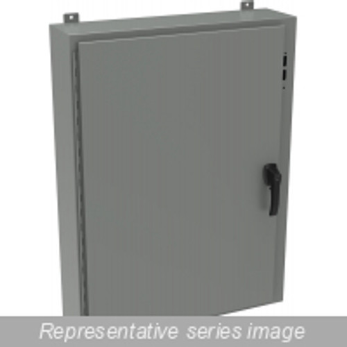 1447Sc10Hk N4 Disconnect Encl w/Panel And Handle - 24 x 25-3/8 x 10 - Steel/Gray